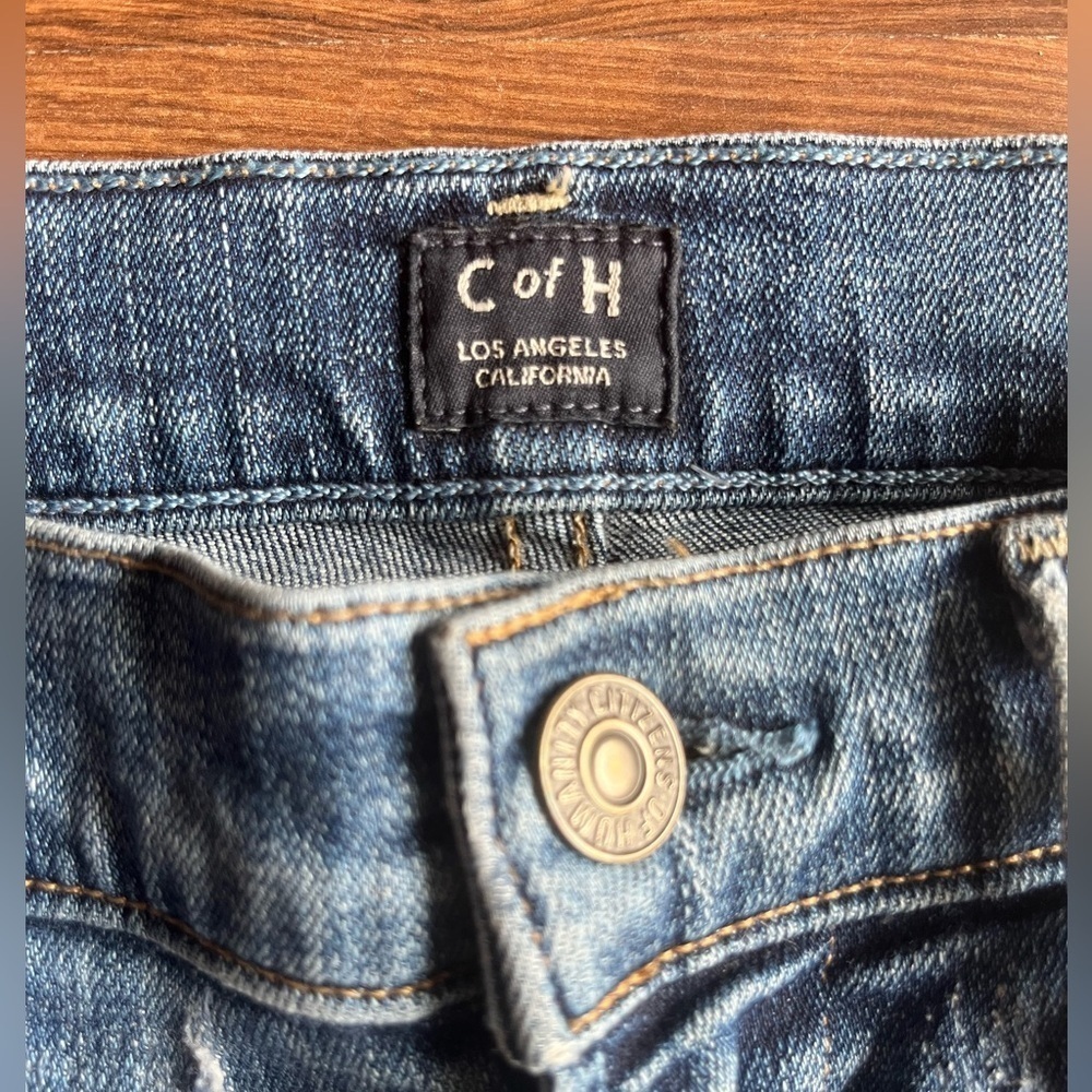 Citizen of Humanity - Rocket crop high rise skinny w/frayed bottoms - Picture 5 of 10